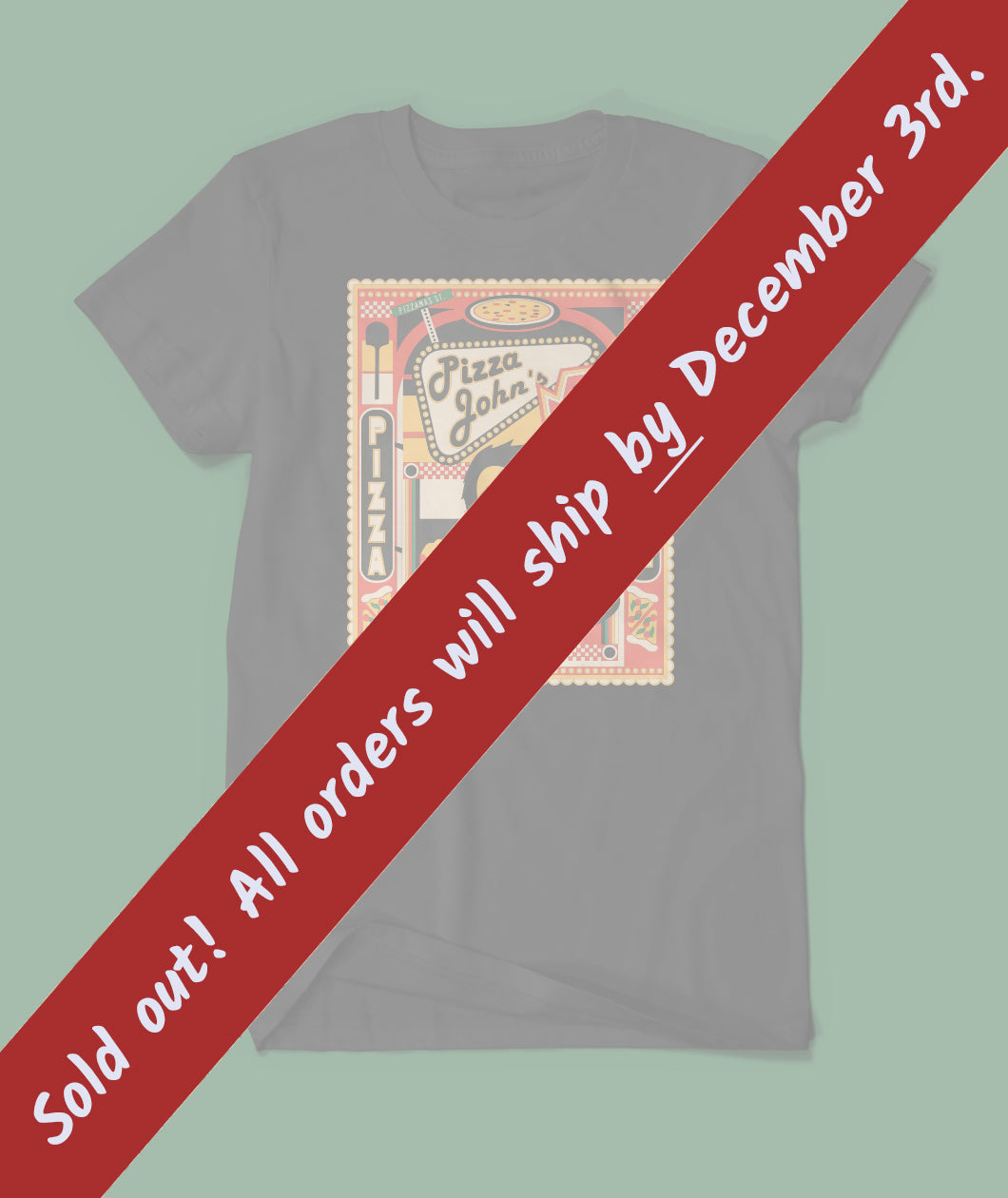 Pizza John's Pizzeria Shirt