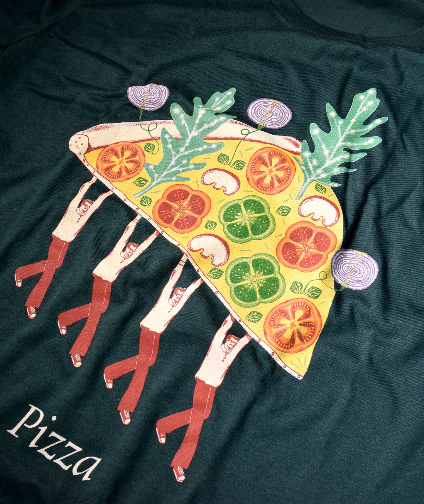 Teamwork Pizza John Shirt