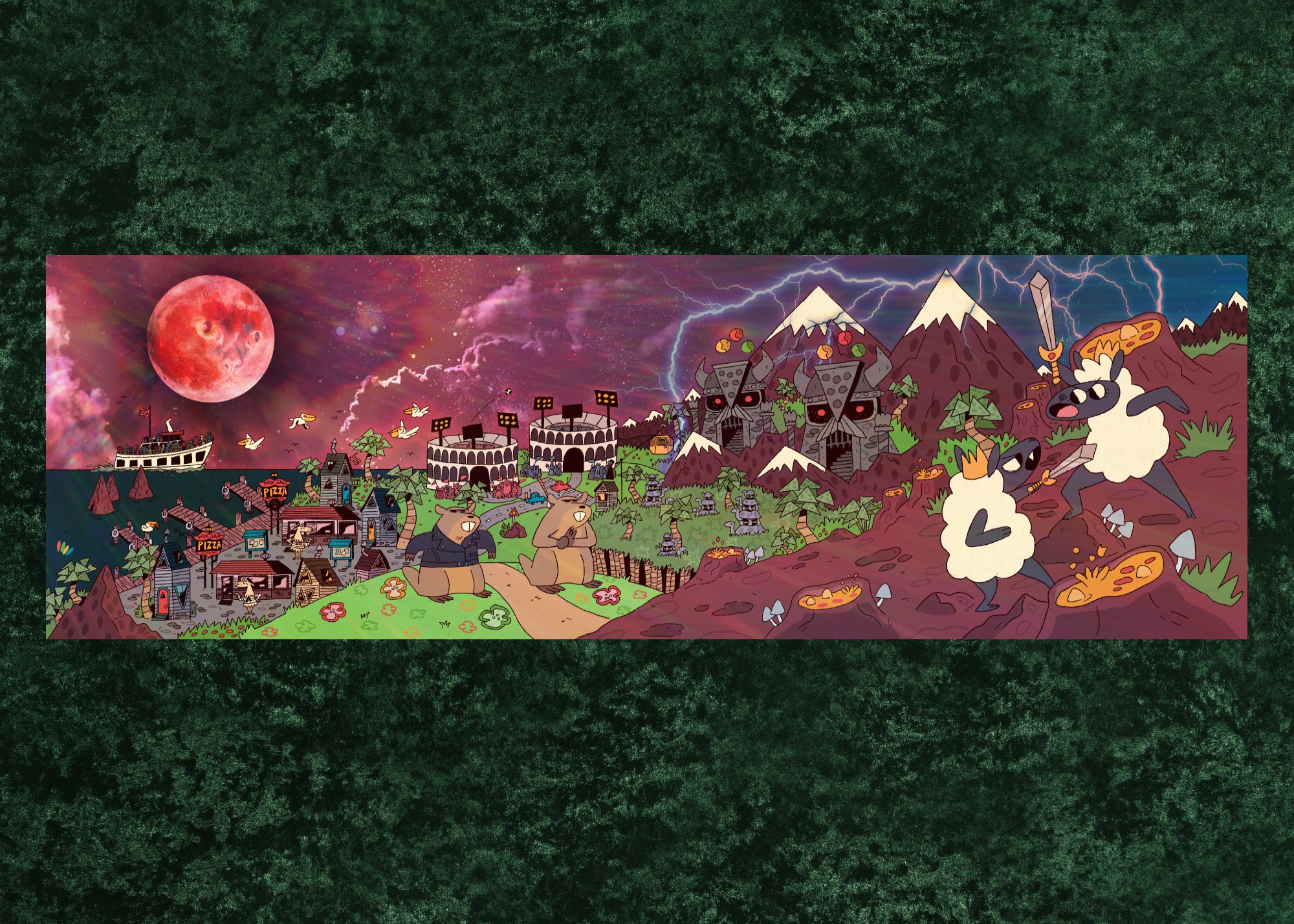 Pizza John DM Screen