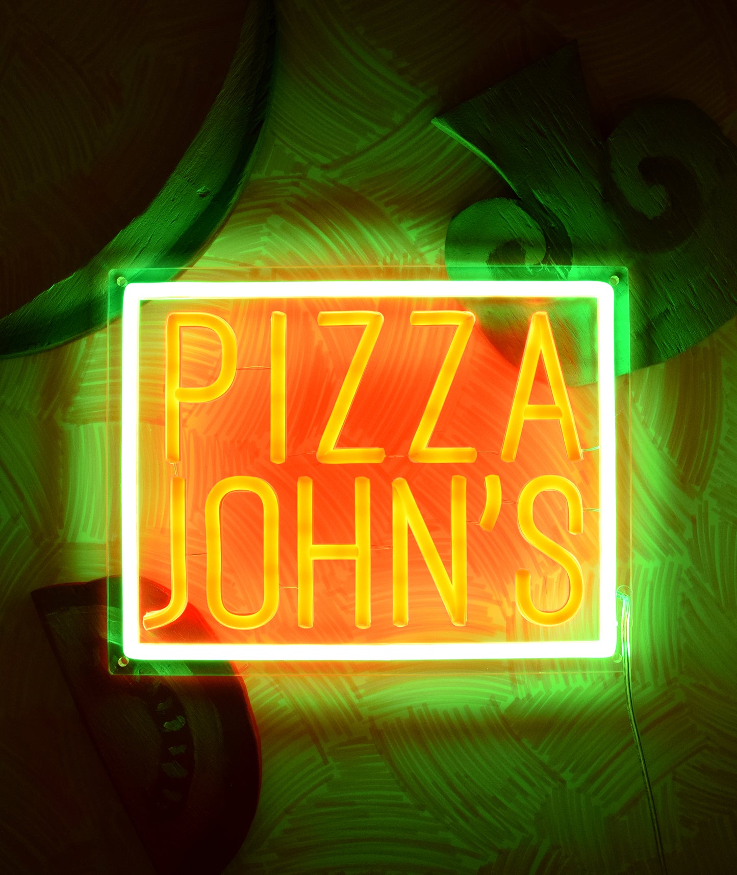 Pizza John's "Neon" Sign