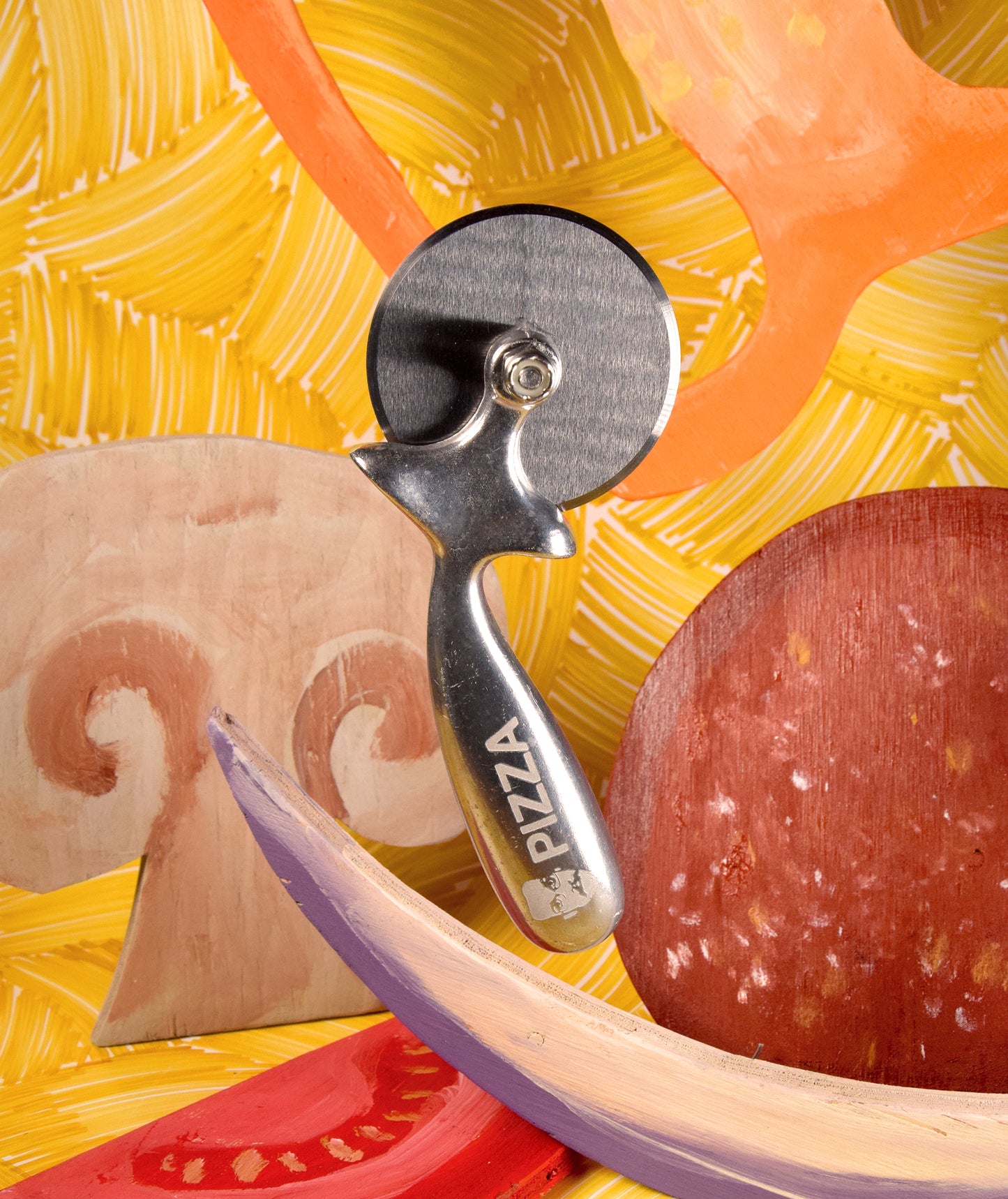 Pizza John Pizza Cutter