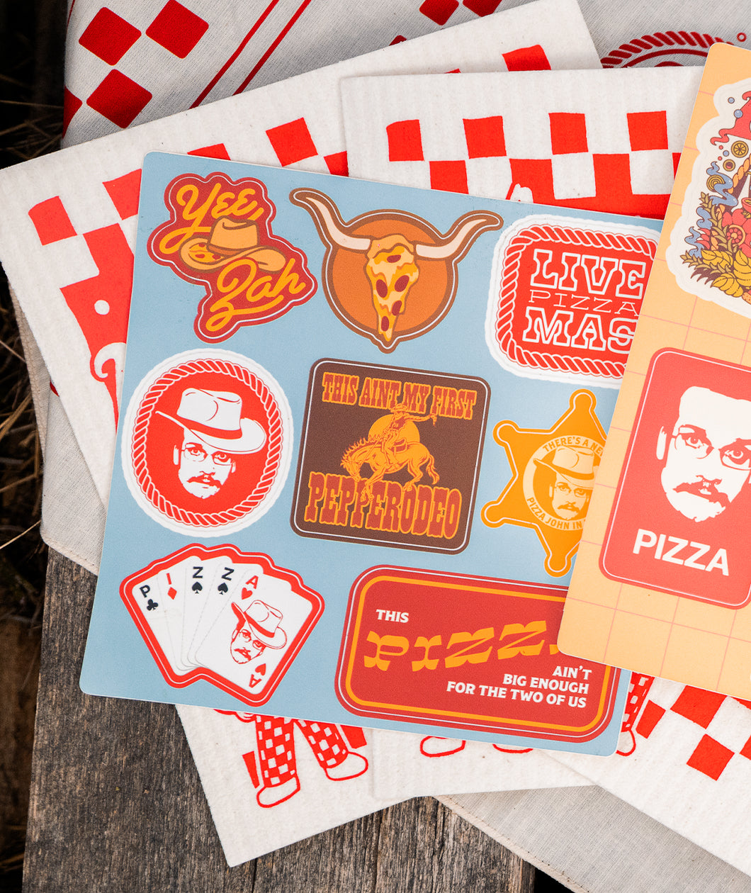 Cowboy Sticker Sheet