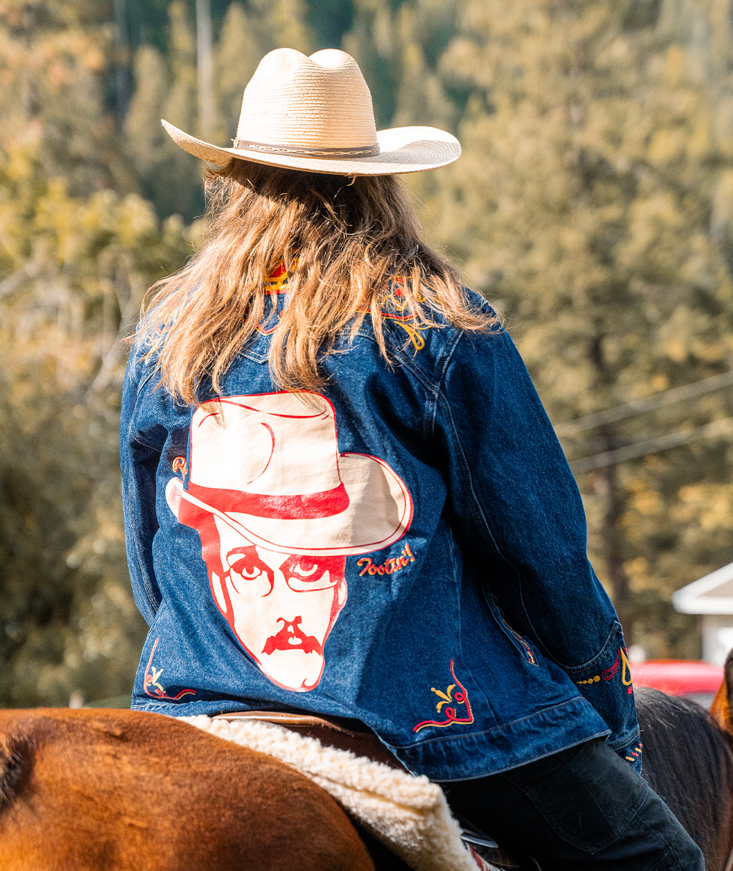Pizza John Jean Jacket