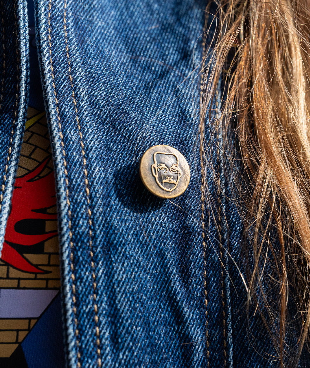 Pizza John Jean Jacket
