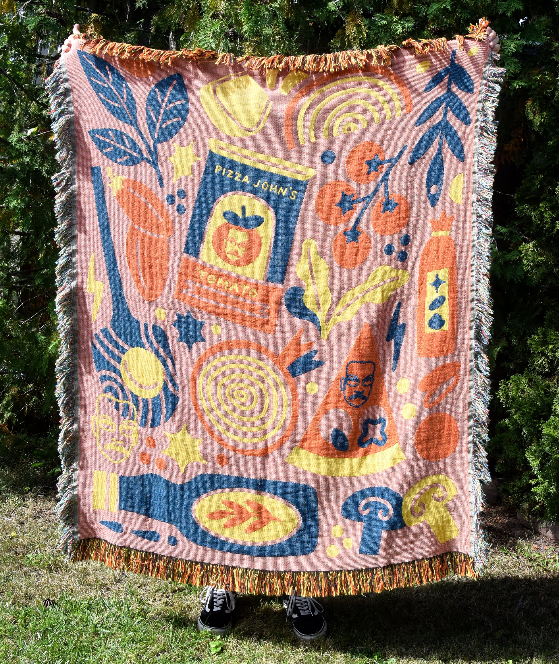 Celebrate the First Day of Fall With a Fleece Pizza Blanket - PMQ Pizza  Magazine