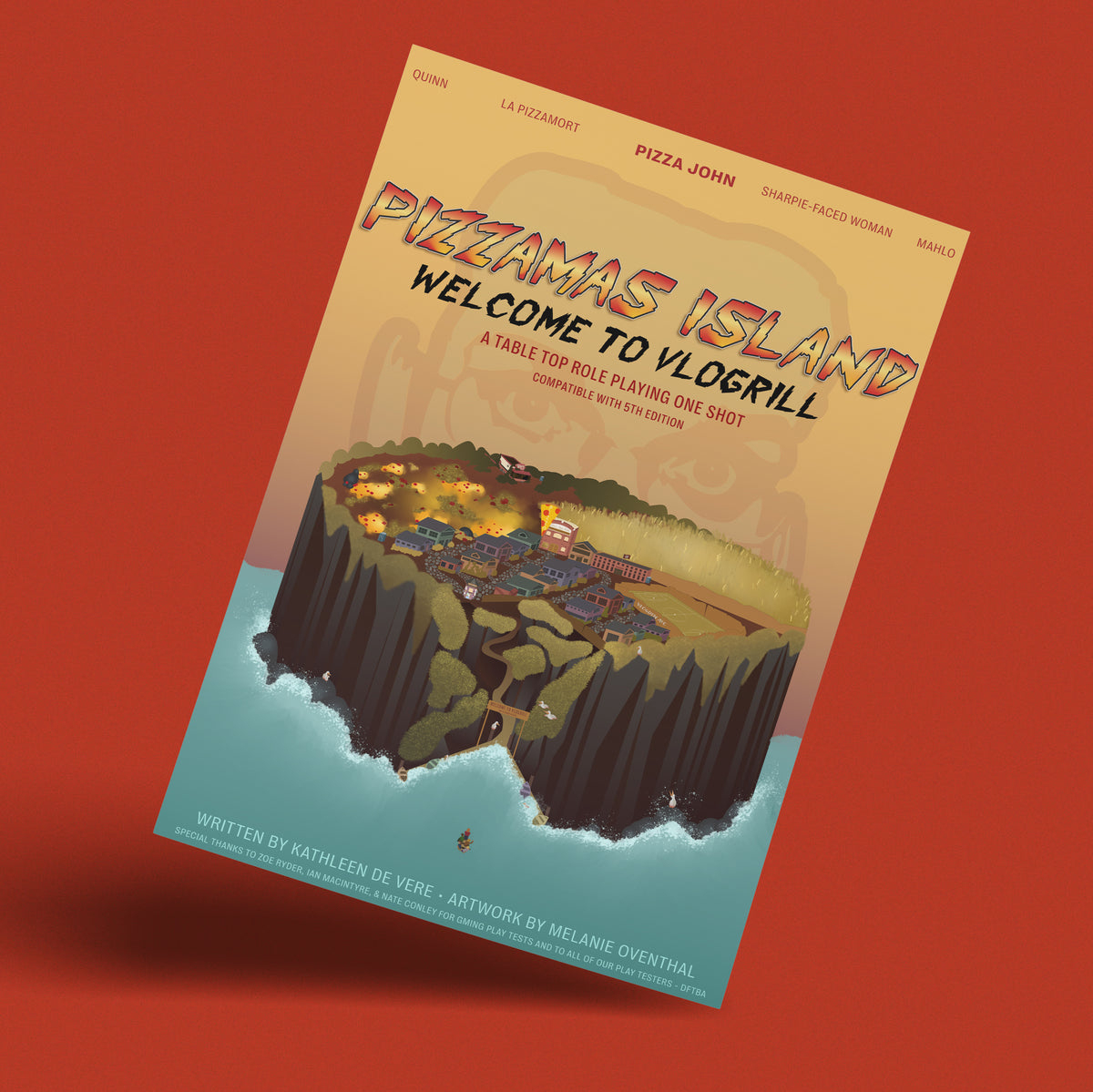 2024 Pizzamas TTRPG One Shot - Pizzamas Island